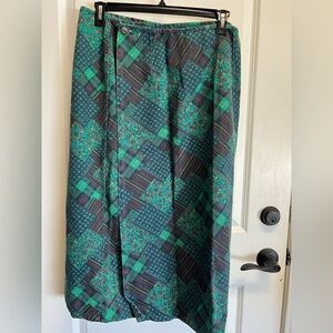 Vintage Patterned Women's Skirt